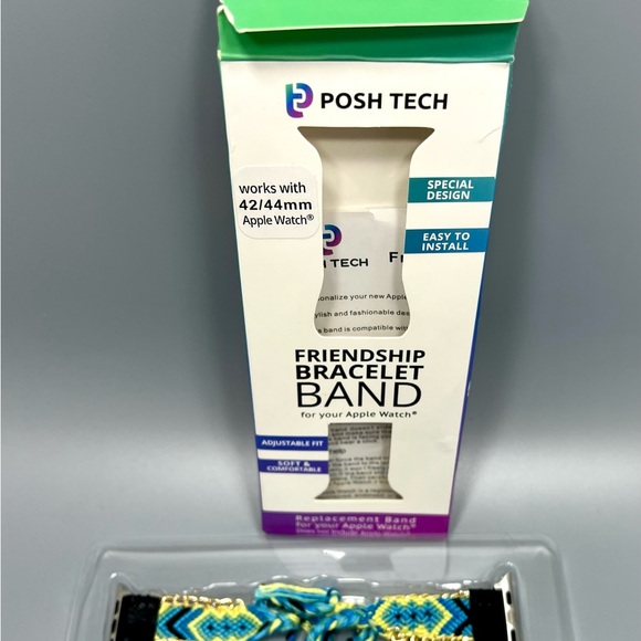 Posh Tech Friendship Bracelet Strap For Apple Watch Fits 42/44MM - Picture 6 of 6